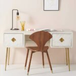 Minimal Bone Inlay Study Table/Desk
