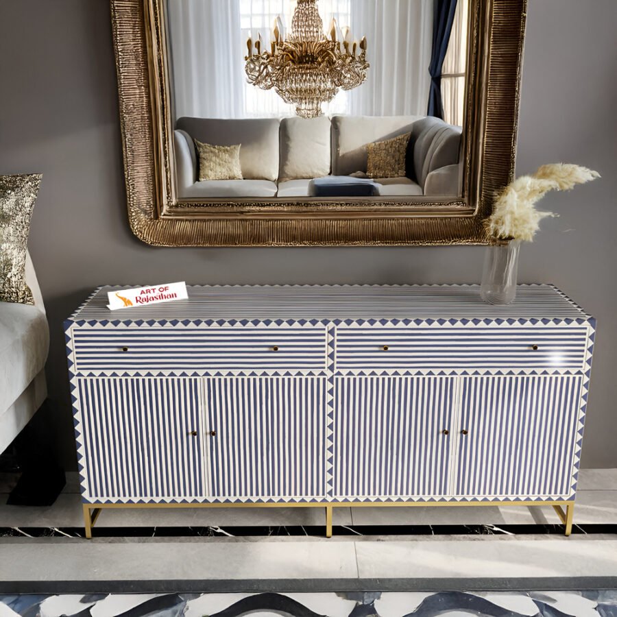 Bone Inlay Sideboard - Waterfall