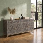 Bone Inlay Sideboard - Geo - Image 7
