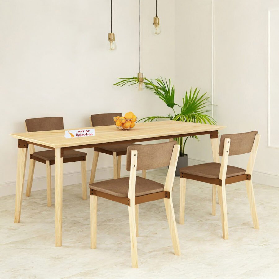 Vaughan-Bassett White Ash Wooden Rectangular Dining Table