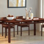 Delaktig Acacia Wooden Rectangular Dining Table