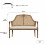Avira Heritage One-Seater Rattan Sofa - Image 13