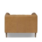 Handmade Vintage Leather Upholstered Chesterfield Tufted Armchair - Image 7