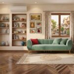 Lucera Pista Velvet Upholstered 3-Seater Sofa