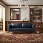 Kensley Three-Seater Leather Sofa