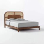 MangoWood Cane Bed – Natural Finish Solid Wood Bed Frame - Image 2
