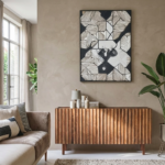 Mango Wood 2 Door Sideboard | Modern Storage Cabinet