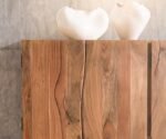 Acacia Wood 4 Door Sideboard | 6 Door Storage Cabinet - Image 11