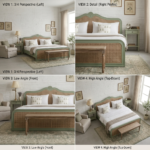 Solid Wood Rattan Bed – Premium Handcrafted Cane Bed Frame - Image 7