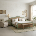 Solid Wood Rattan Bed – Premium Handcrafted Cane Bed Frame - Image 2
