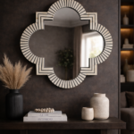 Bone Inlay Wall Mirror – Stardust Design Decorative Wall Mirror