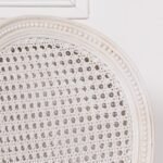 Elegant Handcarved White Cane Dining Chair | French Louis XVI Style | Art of Rajasthan - Image 8