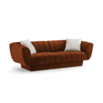 Mango Wood Charlotte 3 Seater Chesterfield Sofa - 88.2" W - Image 3