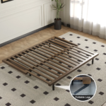 Mango Wood Foldable Sofa Cum Bed with Cushion – Space-Saving - Image 6