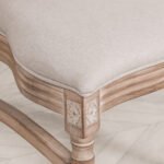 Handcarved Wooden Rattan Dining Chair | French Louis XVI Style | Art of Rajasthan - Image 9