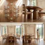 Acacia Wood Oval Dining Table with 10 Chairs - 4,6,8 or 10 Seater All Sizes Natural Finish - Image 12
