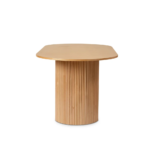 Mango Wood Oval Dining Table & Chairs Set | 8-Seater & 10-Seater Natural Finish - Image 8