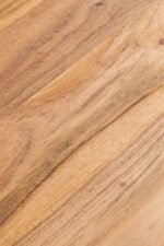 Solid Acacia Wood Coffee Table (120 cm) – Modern Center Table with Open Shelf Storage - Image 5