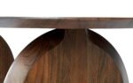 Solid Mango Wood Oval Dining Table with Chairs (6, 8 & 10 Seater) – Walnut Finish - Image 14
