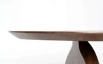 Solid Mango Wood Oval Dining Table with Chairs (6, 8 & 10 Seater) – Walnut Finish - Image 13
