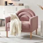 Solid Pine Wood Upholstered Kids Sofa Single Seater Armchair - Image 15