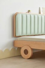 Solid Wood Kids Car Bed | Children's Platform Bed Frame - Image 5