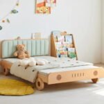 Solid Wood Kids Car Bed | Children's Platform Bed Frame - Image 6