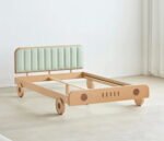 Solid Wood Kids Car Bed | Children's Platform Bed Frame - Image 8