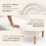 Solid Pine Wood Upholstered Kids Sofa Single Seater Armchair - Image 5
