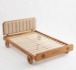 Solid Wood Kids Car Bed | Children's Platform Bed Frame - Image 9