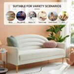 Solid Pine Wood Upholstered Kids Sofa Single Seater Armchair - Image 7