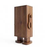 Solid Sheesham Wood Kids Chest of Drawers | Robot  4-Drawer Dresser - Image 4