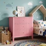 Solid Wood Kids Dresser - Chest of Drawers for Kids Clothes & Toys