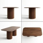 Solid Sheesham Wood Dining Table Set with Chairs (6, 8 & 10 Seater) - Image 6