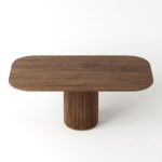 Solid Sheesham Wood Dining Table Set with Chairs (6, 8 & 10 Seater) - Image 7