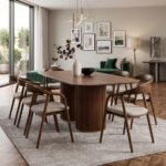 Solid Sheesham Wood Dining Table Set with Chairs (6, 8 & 10 Seater) - Image 11