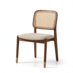 Solid Sheesham Wood Dining Table with Cane Chairs (6, 8 & 10 Seater) - Image 7